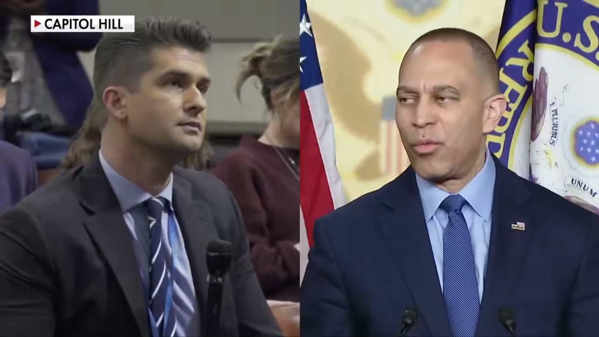 Hakeem Jeffries Squirms When Hypocrisy Exposed